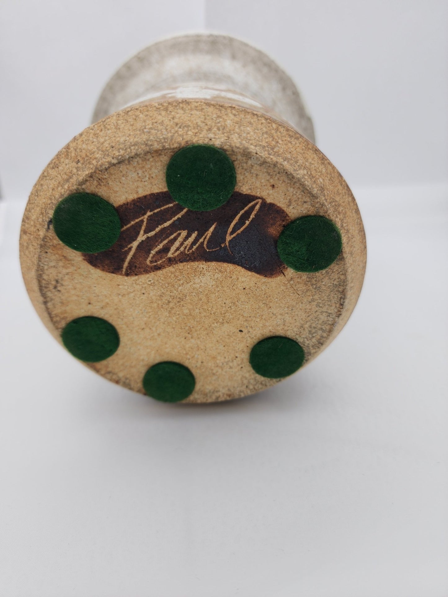 California Potter Paul Pressburger - Daisy design - vase - MCMODSTORE