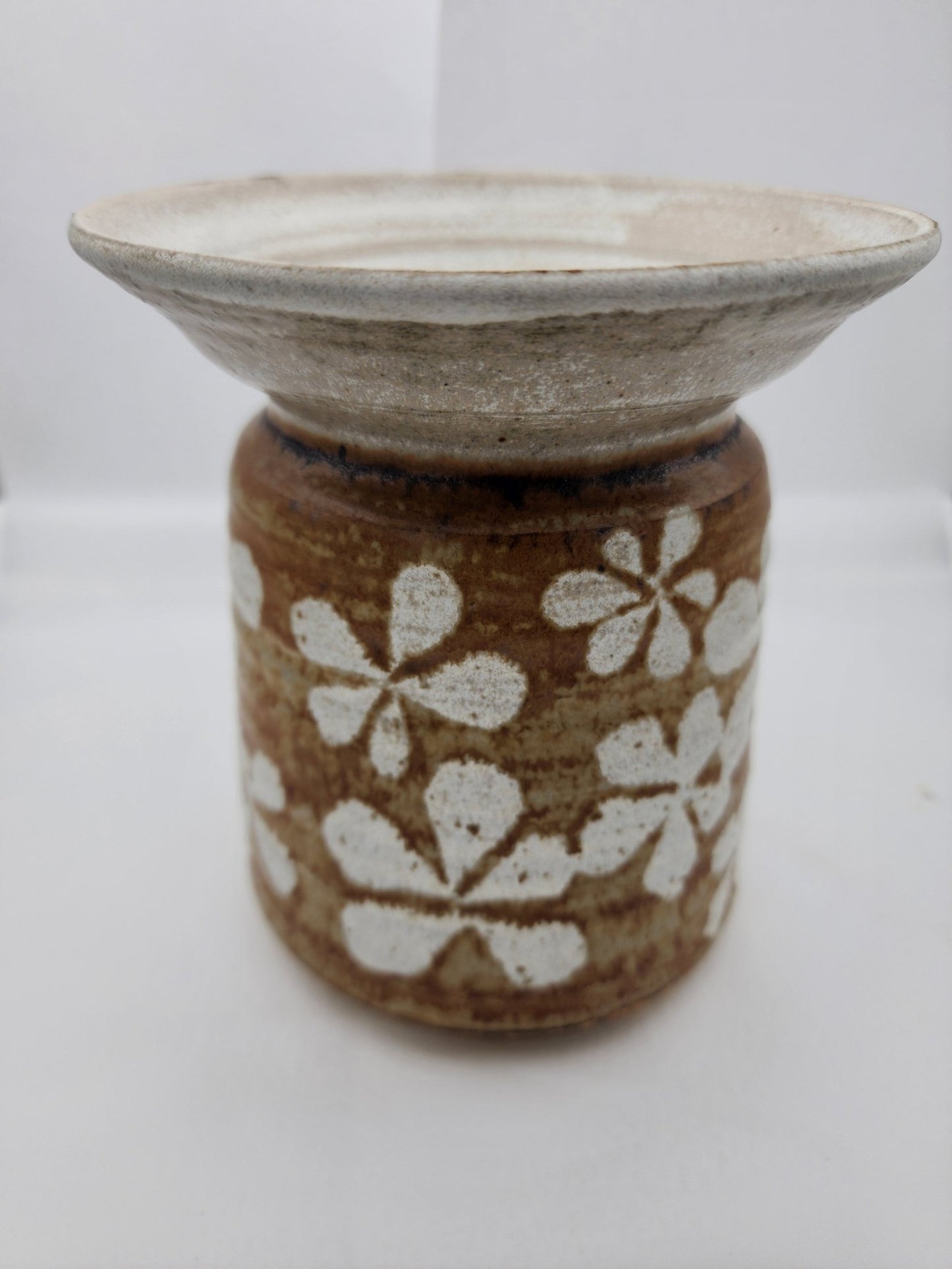 California Potter Paul Pressburger - Daisy design - vase - MCMODSTORE