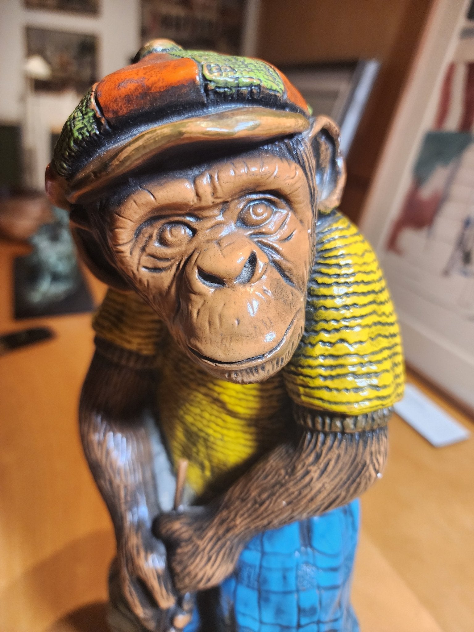 Chimp Playing Golf - Progressive Art Products - MCMODSTORE