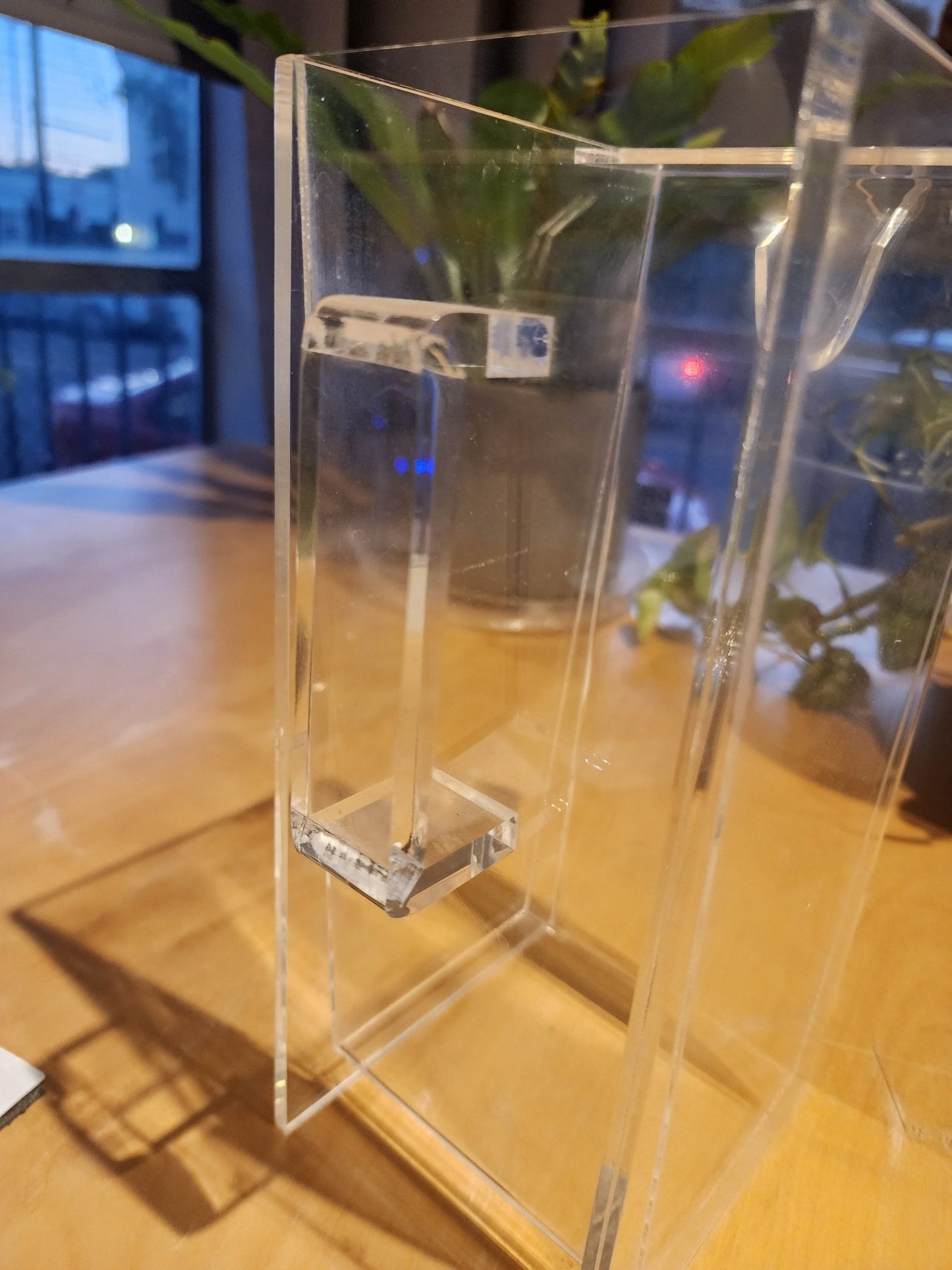 Cubist Shaped Lucite Pitcher (1960s) - MCMODSTORE