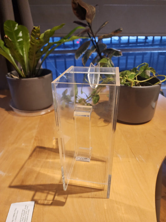 Cubist Shaped Lucite Pitcher (1960s) - MCMODSTORE