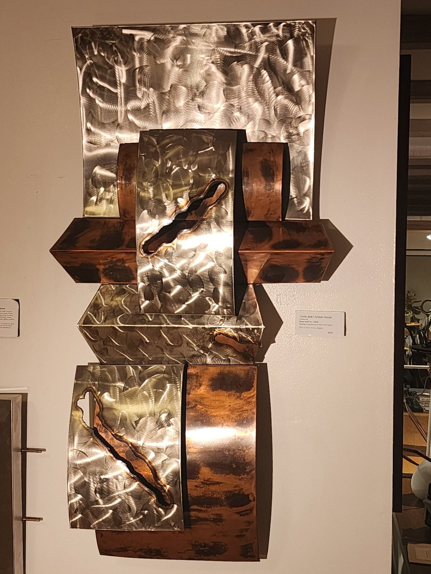 Curtis Jeré/Artisan House Large Mixed Metal Wall Art - MCMODSTORE