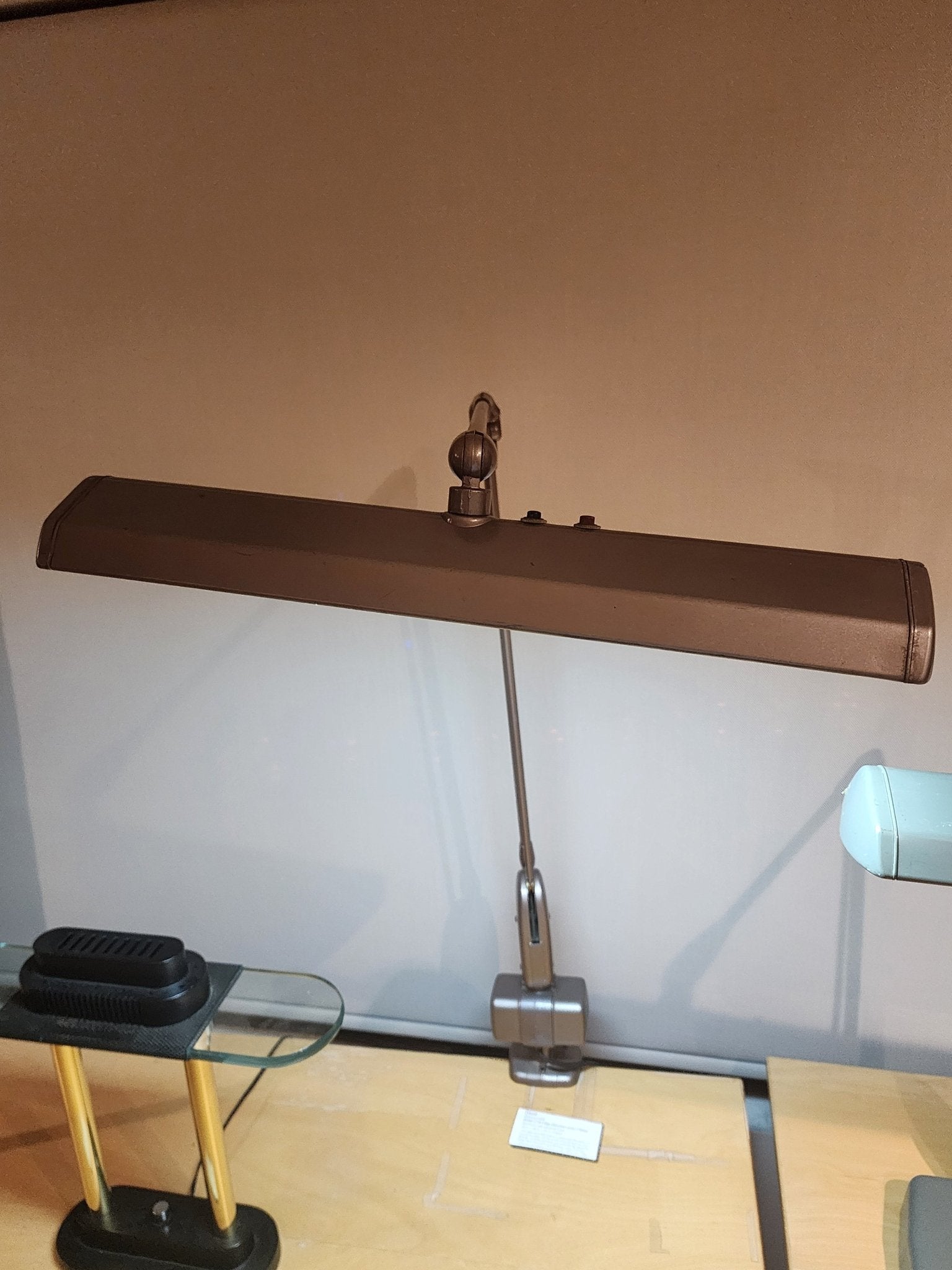 Dazor Model 2134 Edge - Mounted Lamp (1960s) - MCMODSTORE