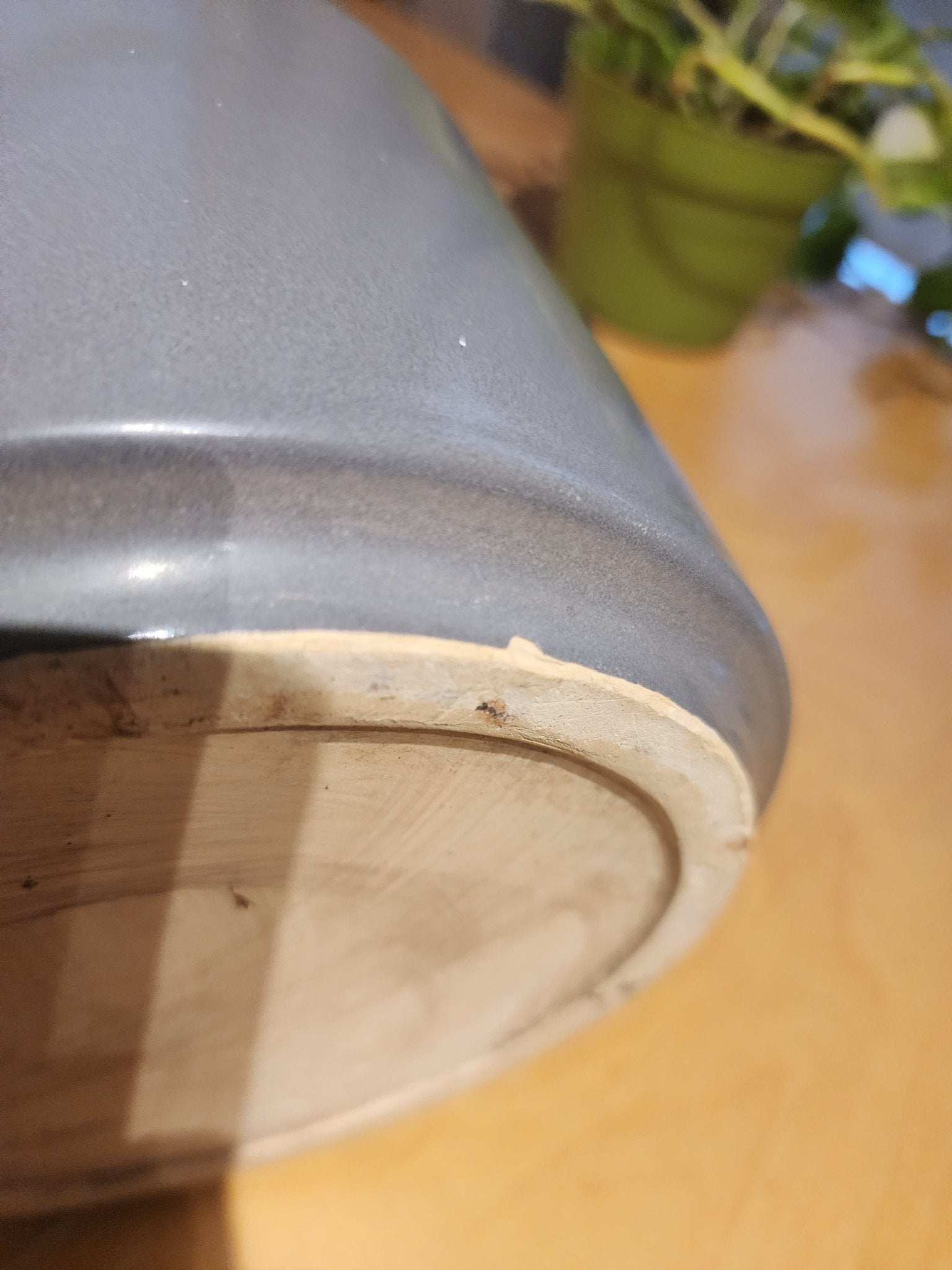 Gainey Mid Century Gray Planter Pot - MCMODSTORE