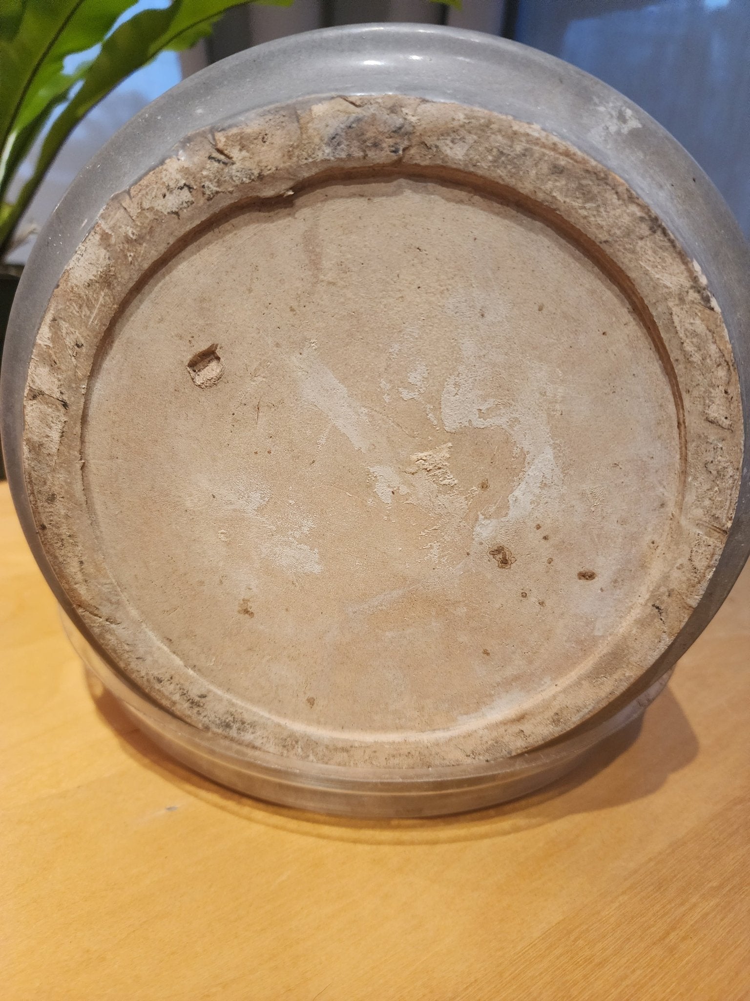 Gainey Mid Century Gray Planter Pot - MCMODSTORE