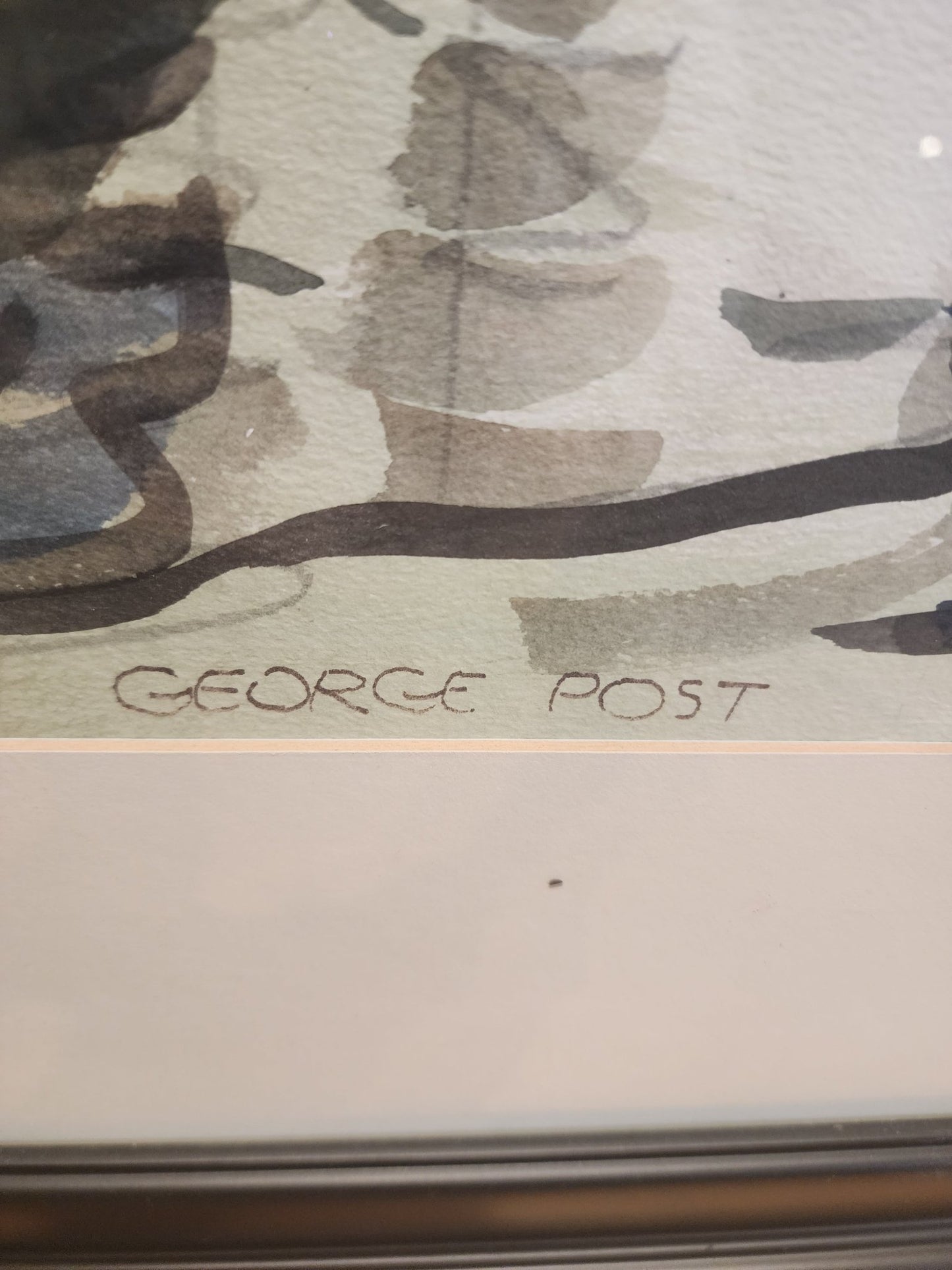 George Booth Post, "Fisherman on the Dock" (1940s) - MCMODSTORE