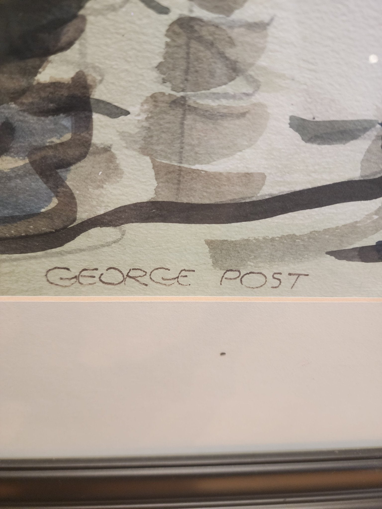 George Booth Post, "Fisherman on the Dock" (1940s) - MCMODSTORE