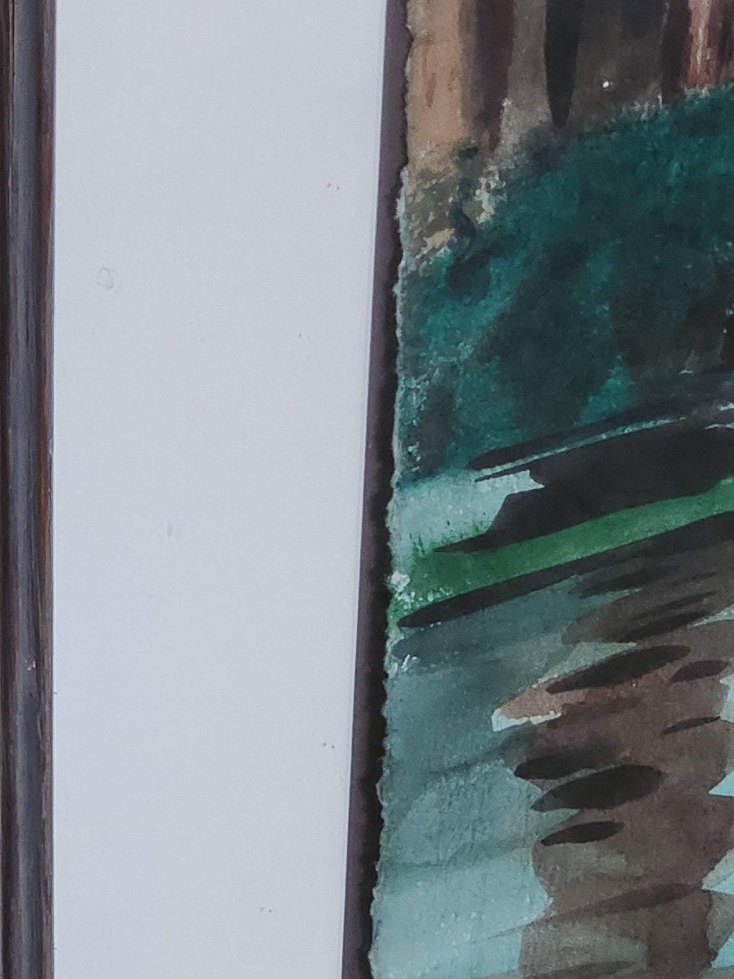 George Booth Post, "Palace of the Arts" Watercolor (1940s) - MCMODSTORE