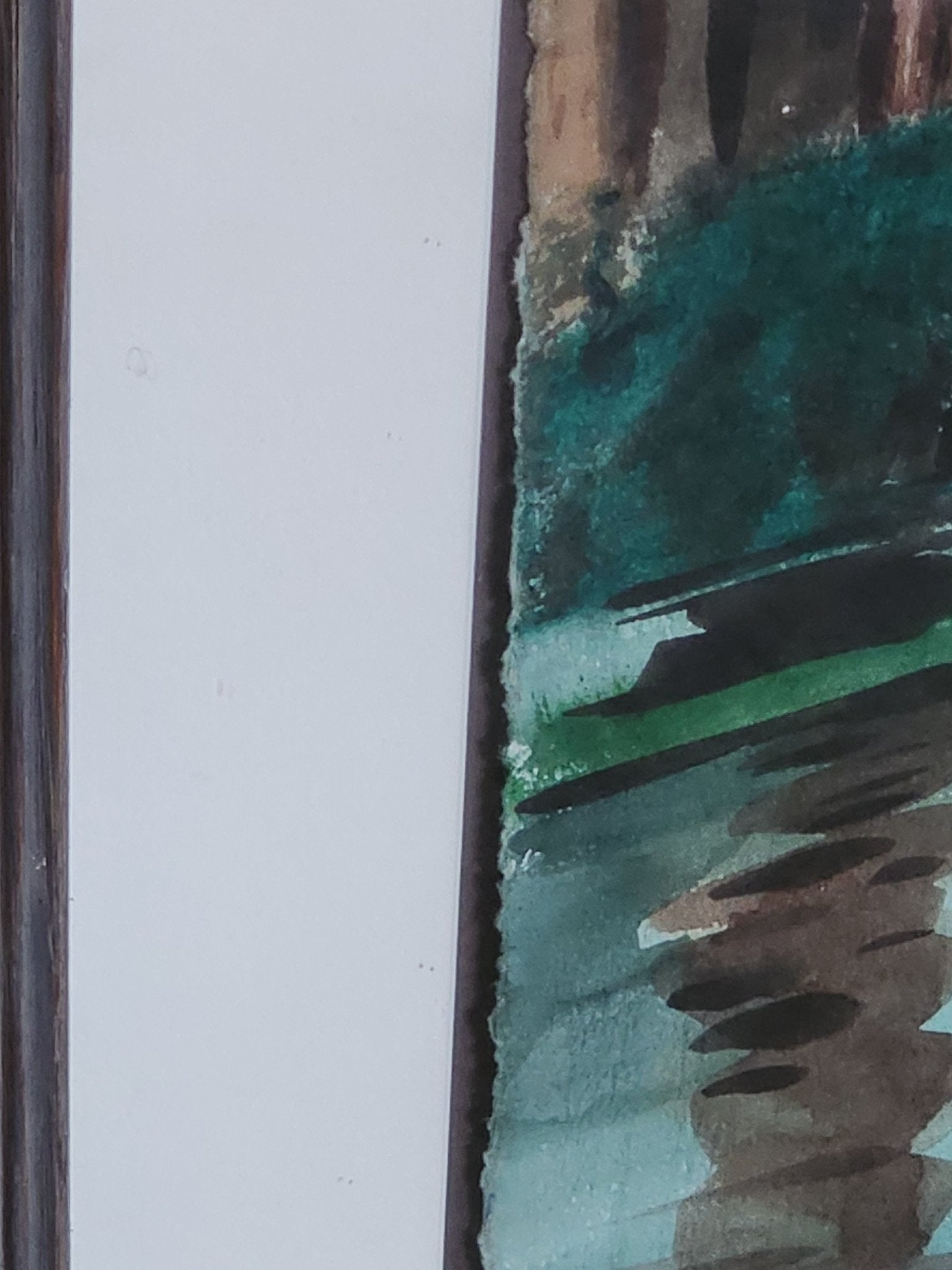 George Booth Post, "Palace of the Arts" Watercolor (1940s) - MCMODSTORE