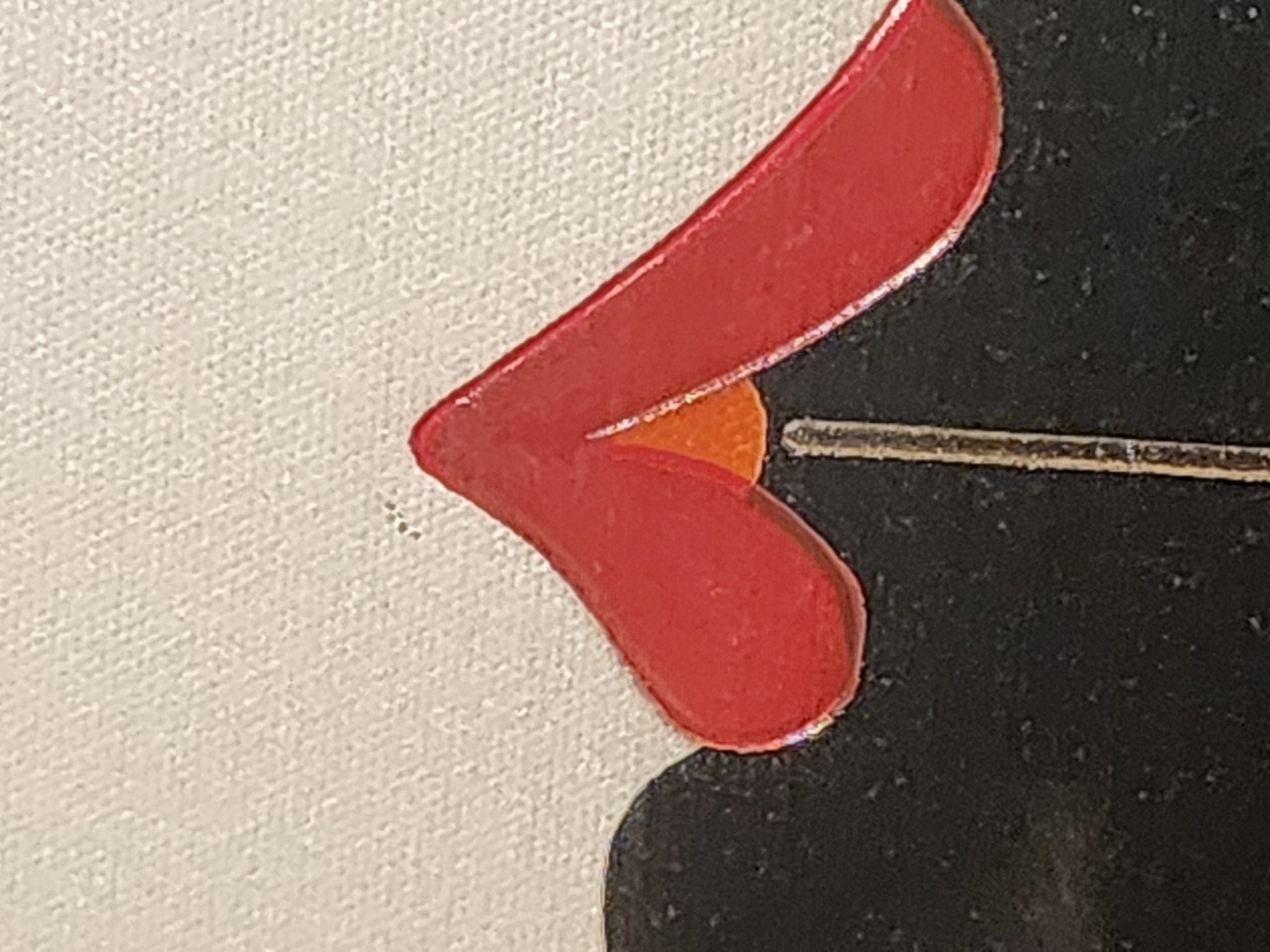 Hisashi Otsuka Framed and Double Signed Print - “When Spirits Unite” (1987) - MCMODSTORE