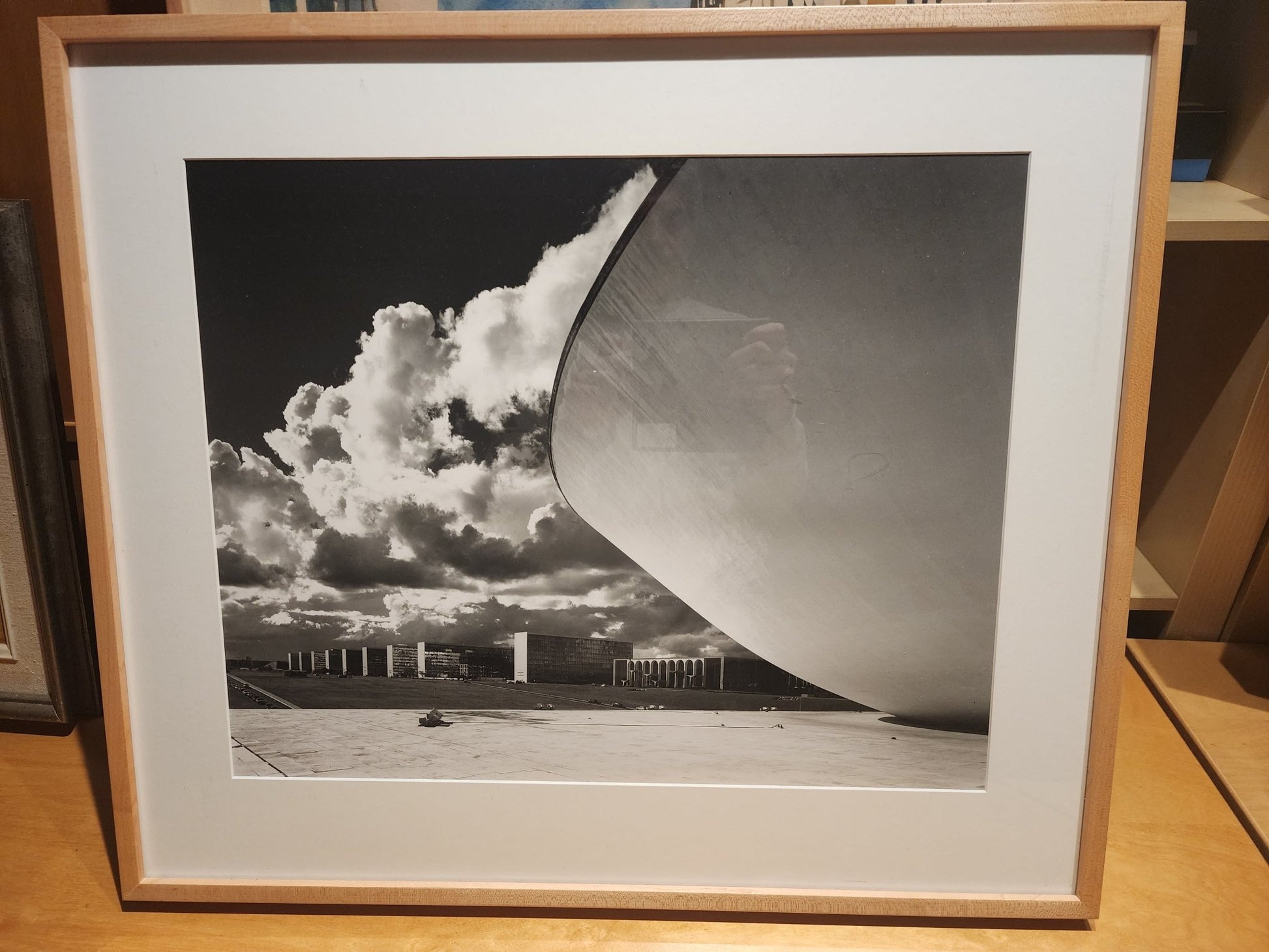 Julius Shulman Studio Print - "View of Ministry of Justice" by Niemeyer - MCMODSTORE