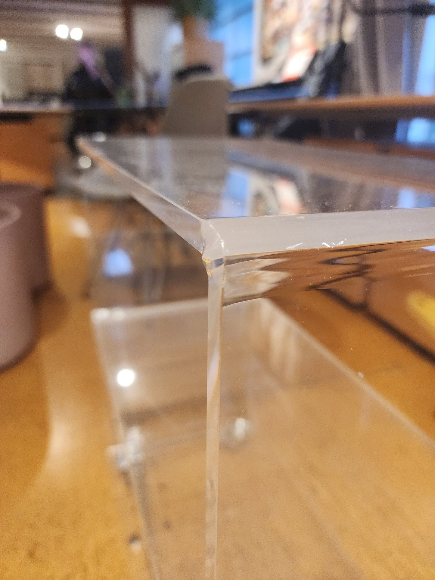 Mid - Century Style Lucite Bar Cart - MCMODSTORE