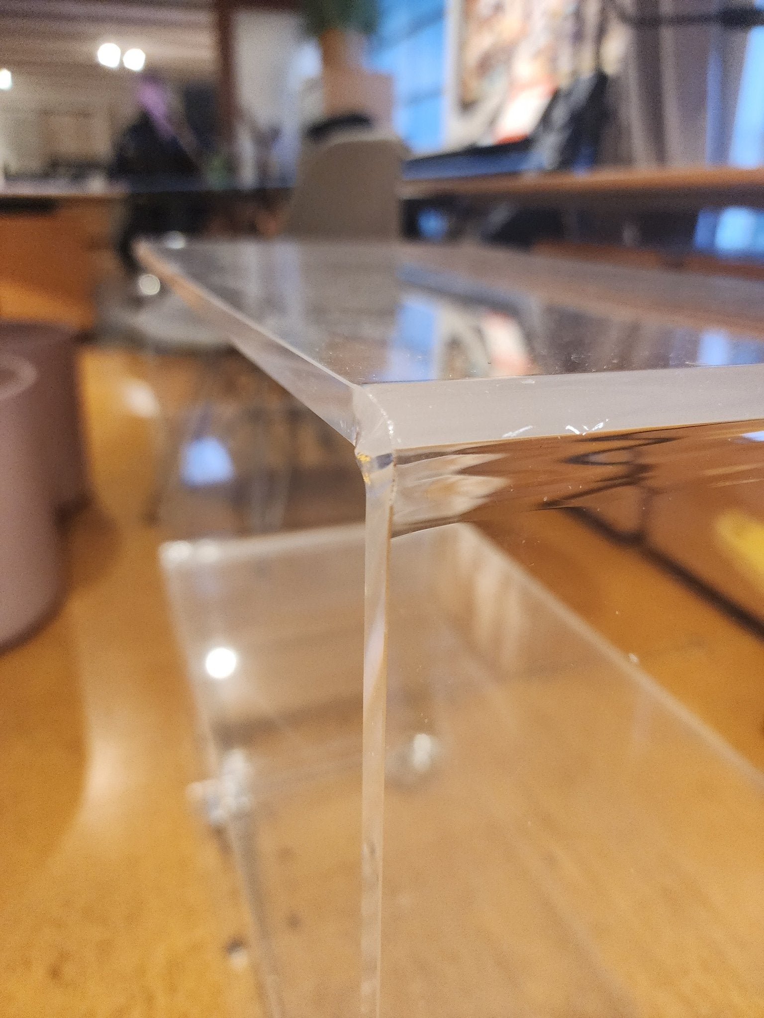 Mid - Century Style Lucite Bar Cart - MCMODSTORE