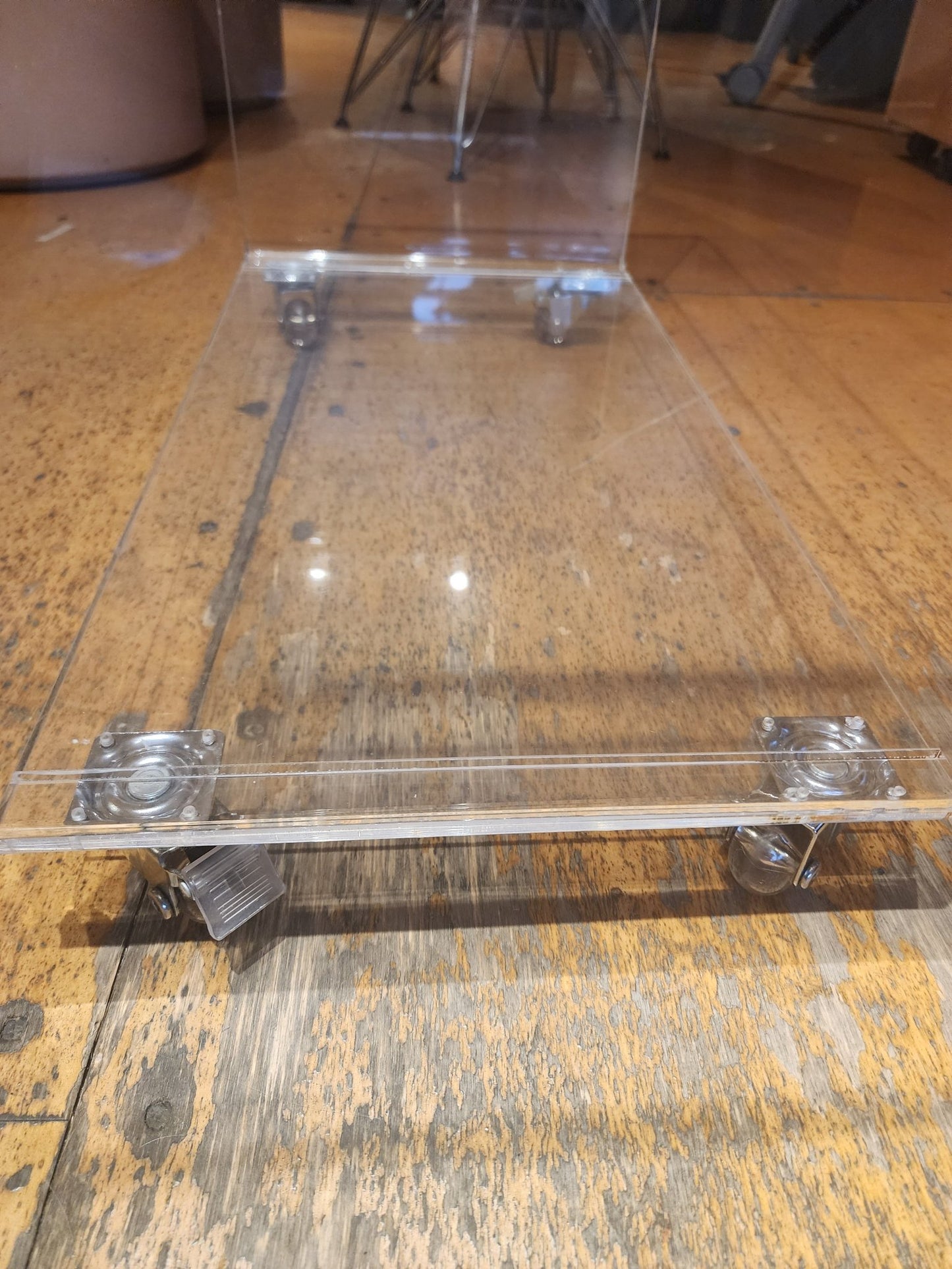 Mid - Century Style Lucite Bar Cart - MCMODSTORE