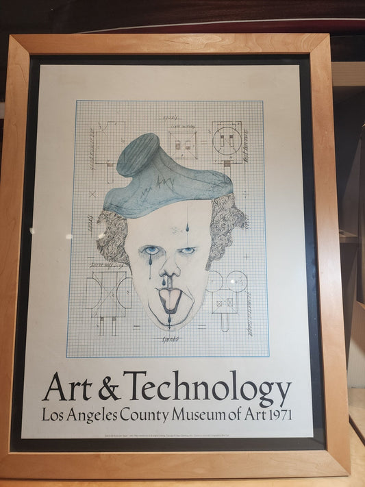 Original Poster Claes Oldenburg “Symbolic Self - Portrait” (1971) - MCMODSTORE