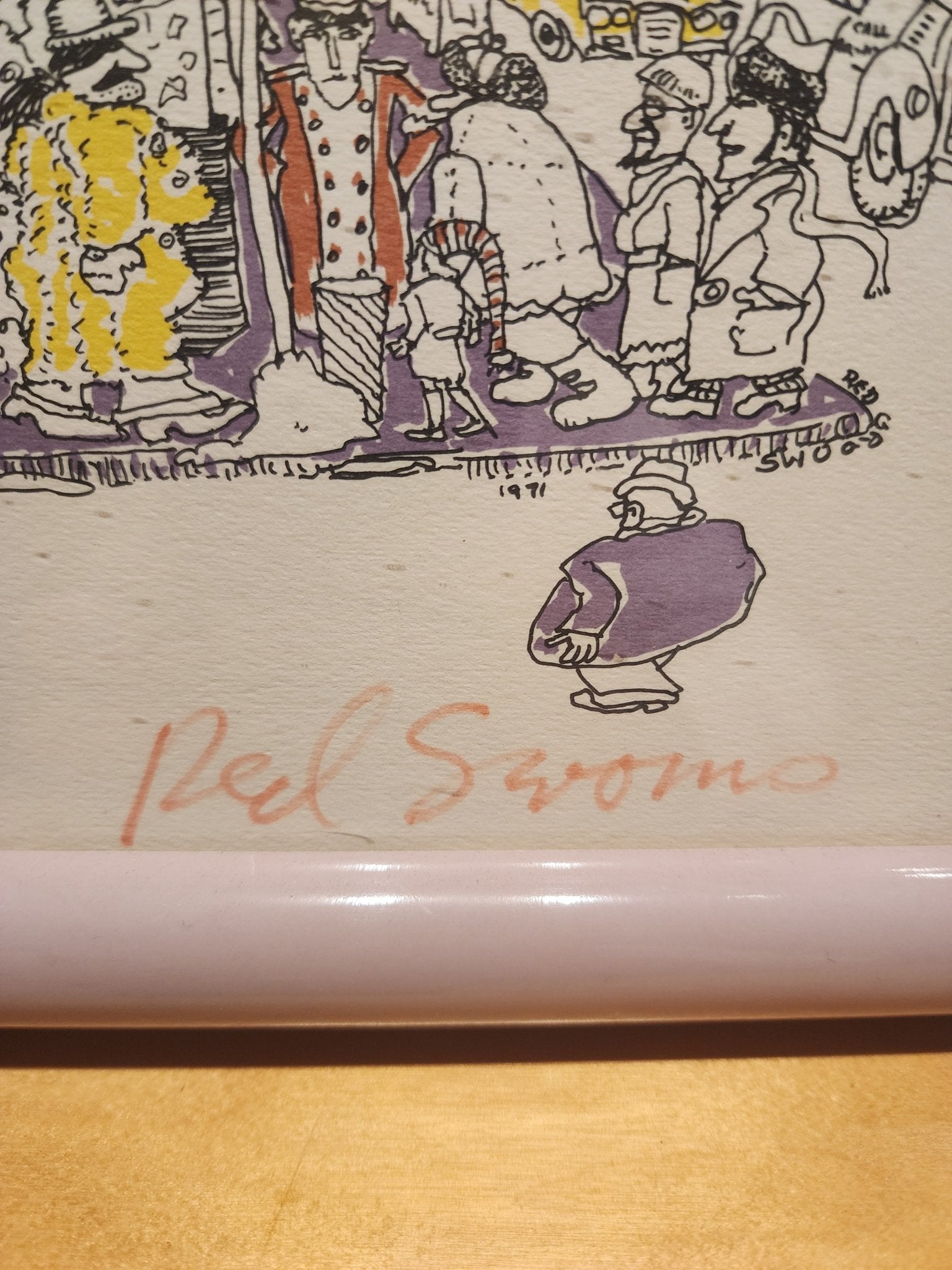 Red Grooms "Discount Store" Lithograph - Signed - MCMODSTORE