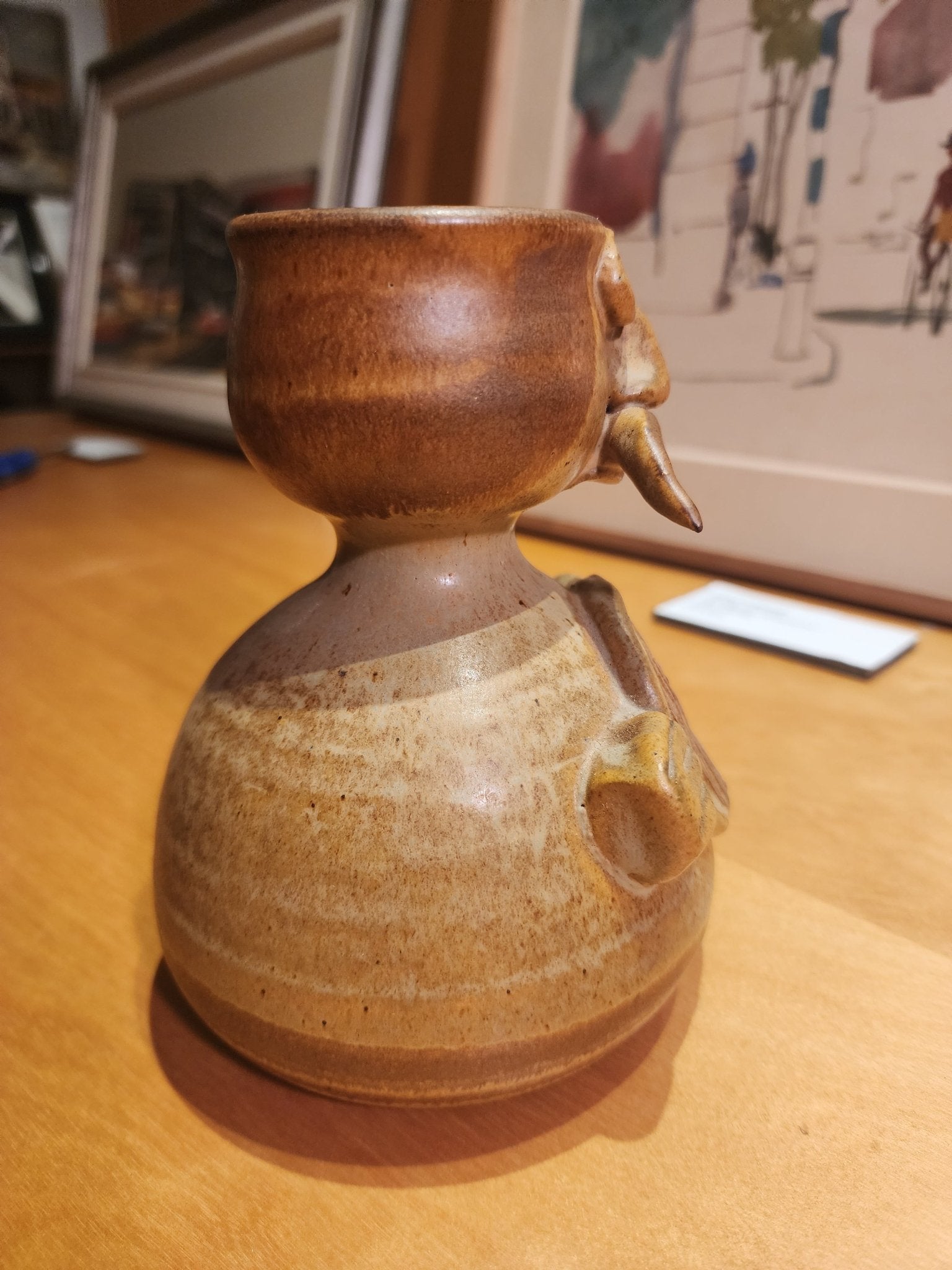 "Strike My Fancy" Art Pottery, Wishon/Harrel Signed - MCMODSTORE