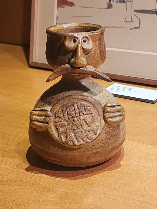"Strike My Fancy" Art Pottery, Wishon/Harrel Signed - MCMODSTORE