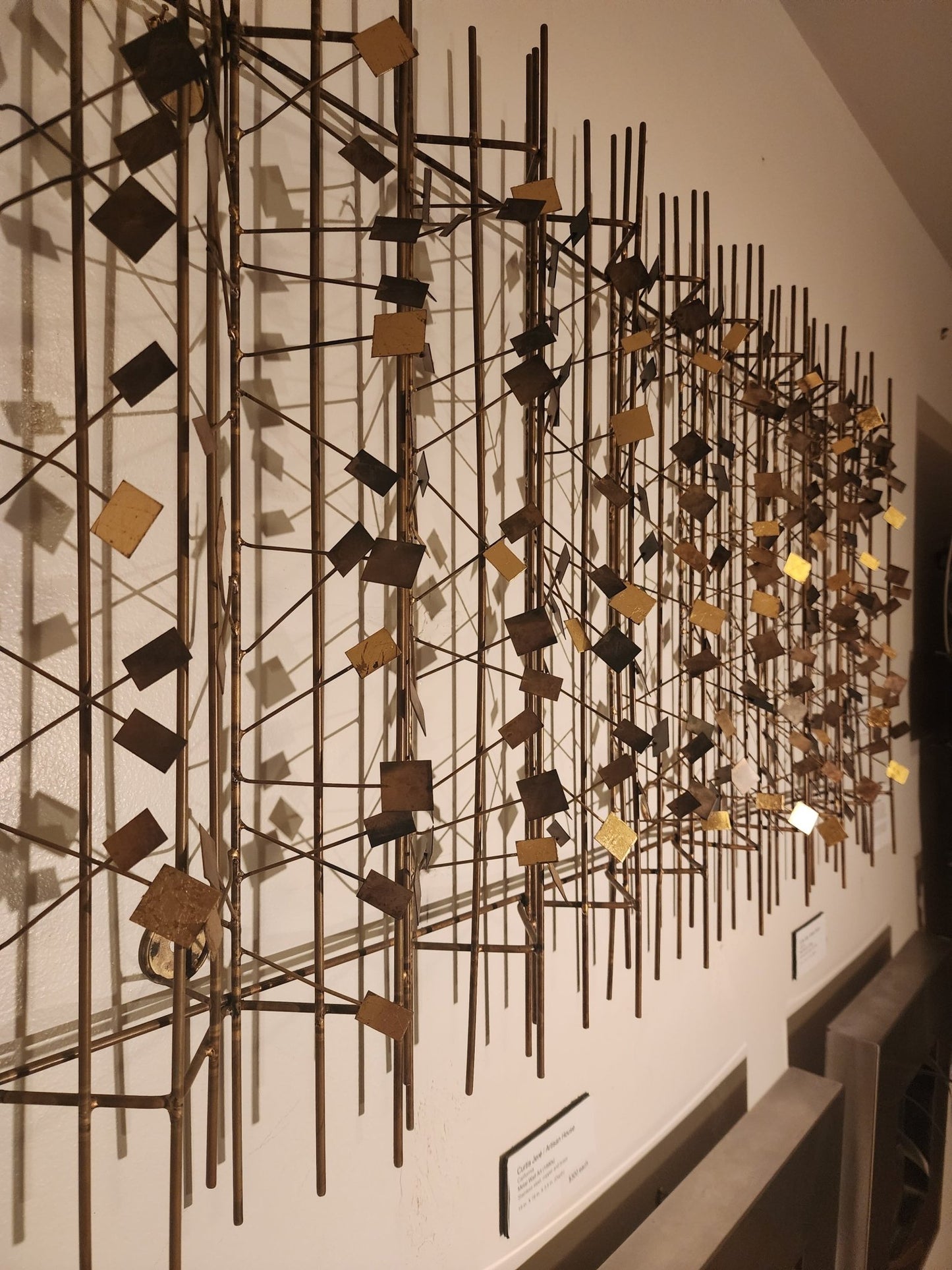 Style of Curtis Jeré/Artisan House Mid - Century Metal Wall Art - MCMODSTORE