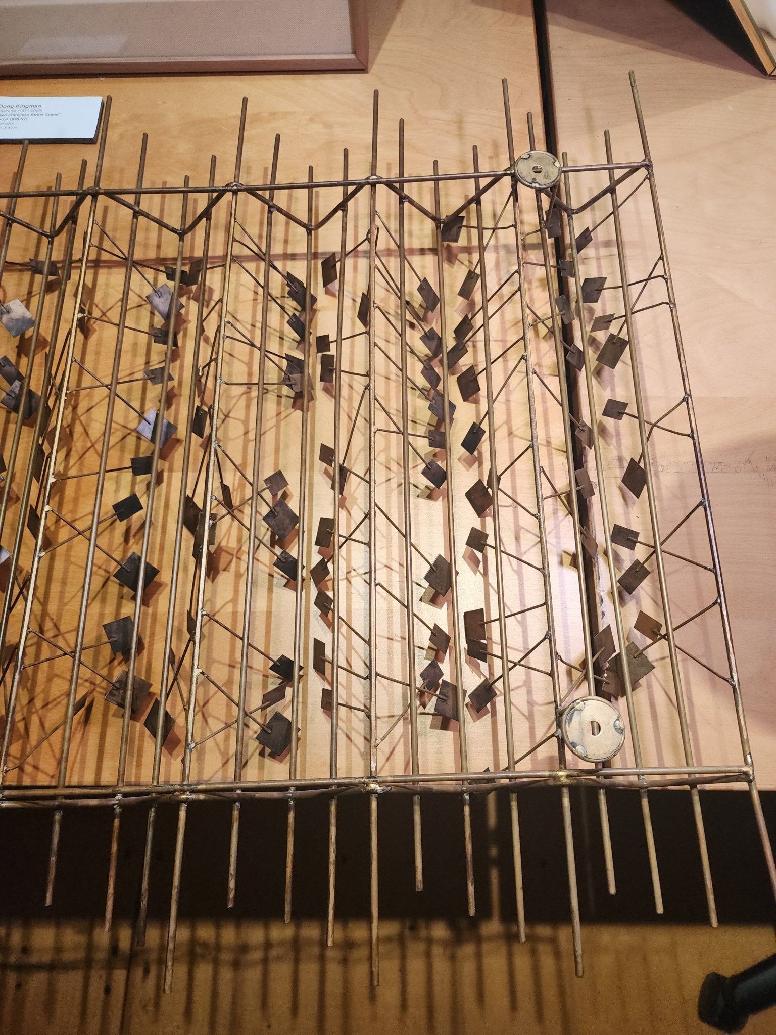 Style of Curtis Jeré/Artisan House Mid - Century Metal Wall Art - MCMODSTORE