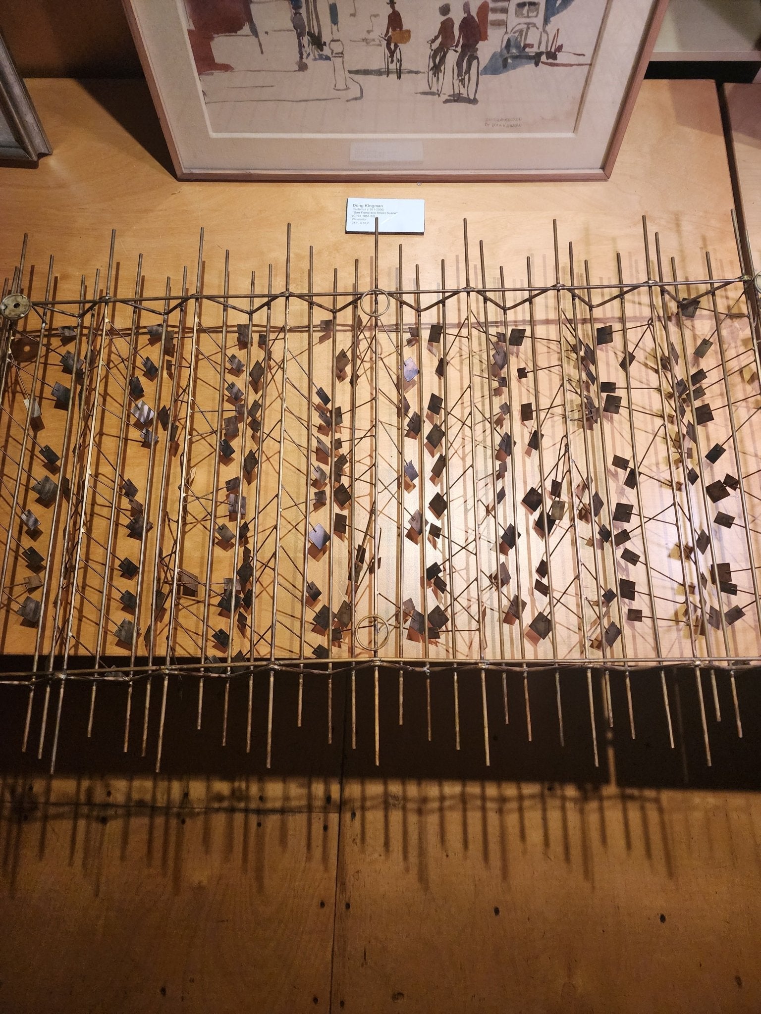 Style of Curtis Jeré/Artisan House Mid - Century Metal Wall Art - MCMODSTORE