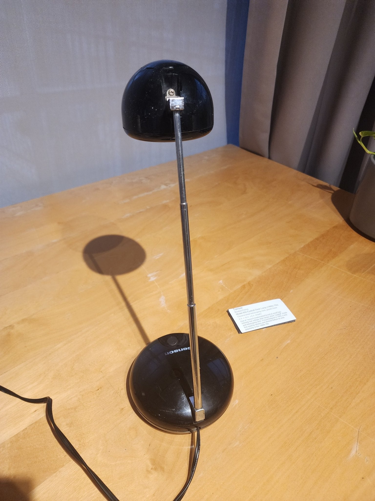 Tensor Model 650 Eyeball Desk Lamp (1960s - 70s) - MCMODSTORE