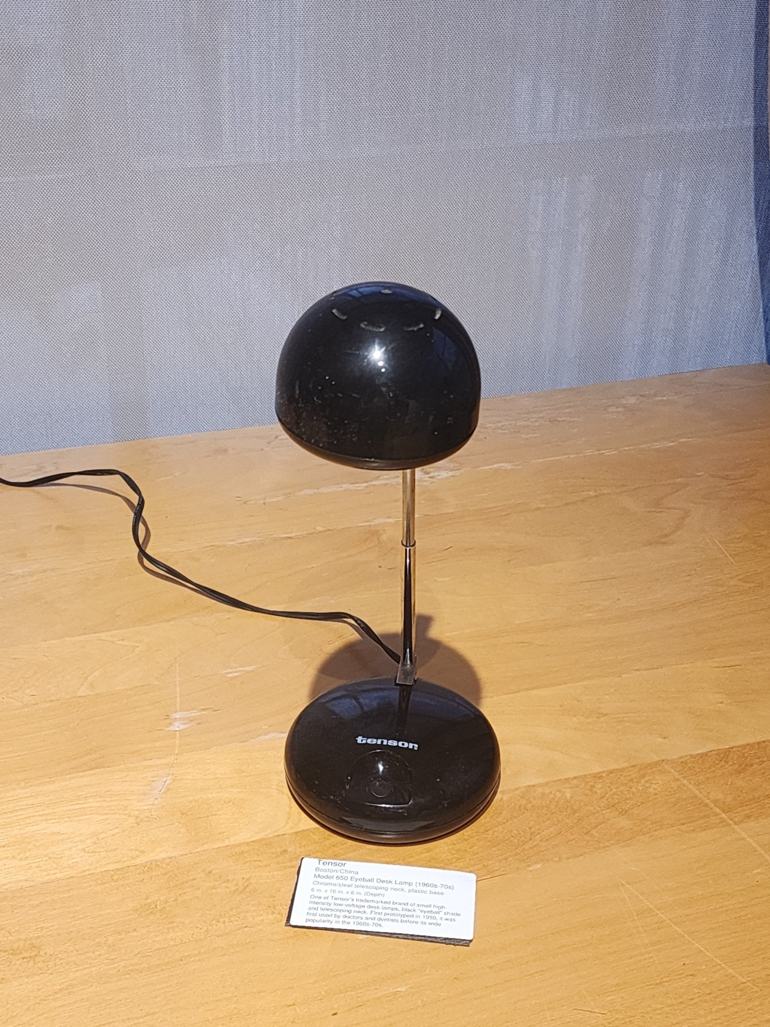 Tensor Model 650 Eyeball Desk Lamp (1960s - 70s) - MCMODSTORE