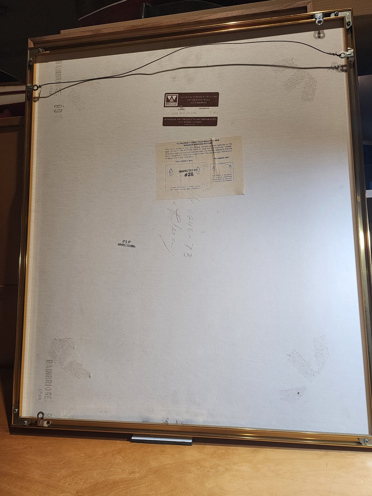 Vintage Mixed Media Wall Art - "Pleasing" - MCMODSTORE