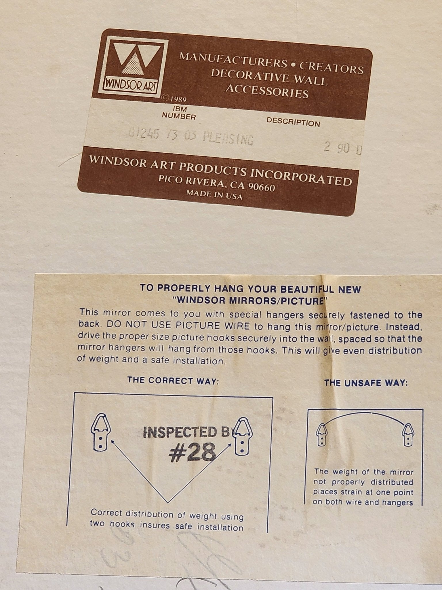 Vintage Mixed Media Wall Art - "Pleasing" - MCMODSTORE