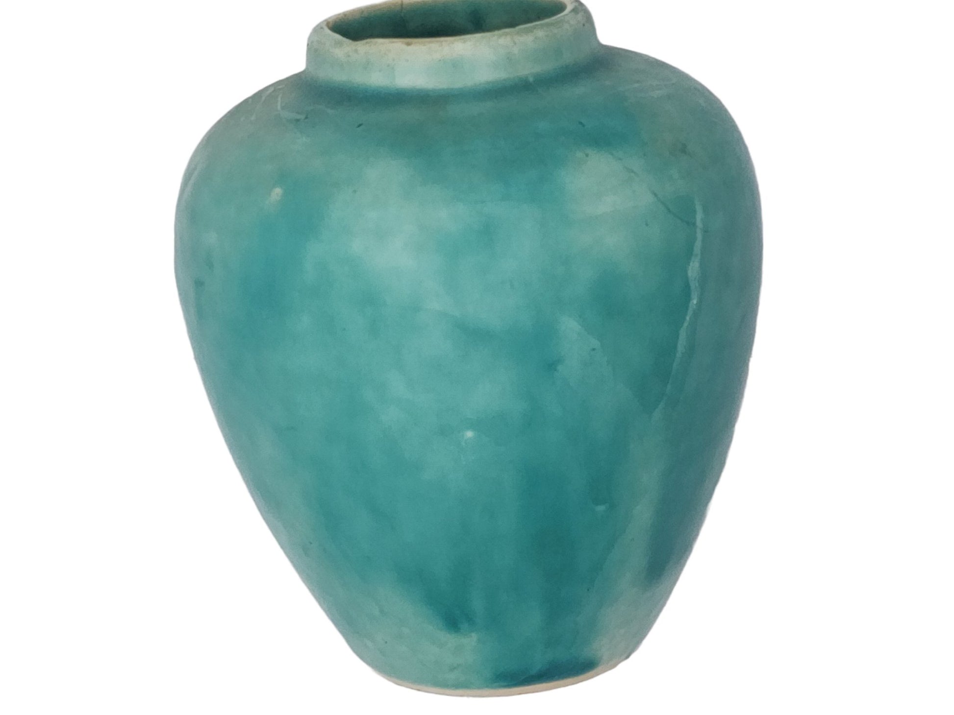 McCoy Vase in Stunning Turquoise Blue - MCMODSTORE